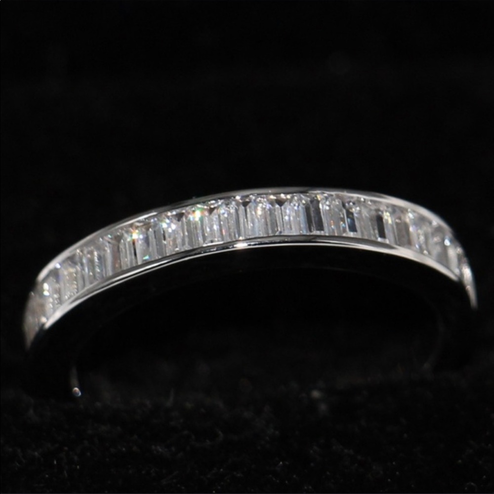 ‼️LAST CHANCE‼️ STERLING SILVER 2 PIECE BRIDAL SET - Picture 8 of 11